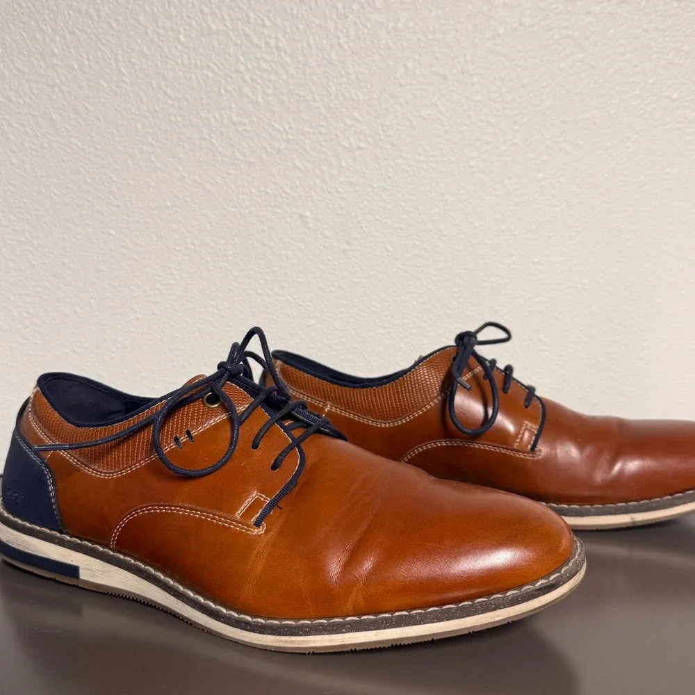 Freeman Dress Shoes Oxfords Memory Foam Wide‎ Width Comfort Casual 9W